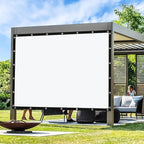 Artpuch Outdoor Pergola Shade Cover 8' X 11' Sun Shade Cloth with Grommets, 90% UV Protection Canopy Patio Privacy Screen (Customized Available) GN107, White