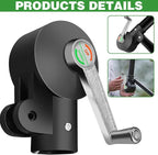 Cantilever Umbrella Parts, Adjustable Patio Umbrella Replacement Parts Umbrella Stand Parts, Suitable for Courtyard Garden and Beaches Umbrella Holder Outdoor Patio Umbrella Holder Rocking Handle