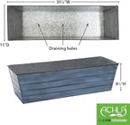 Achla Designs C-21NB Window Box, Large, Blue