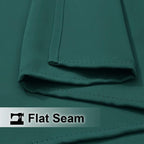 NICETOWN Outdoor Patio Curtain Extra Long Drape 120" L Waterproof/Windproof, Top and Bottom Grommets Blackout Outdoor Drape Privacy Protect for Yard/Porch, 52" W, 1 Panel, Hunter Green