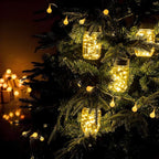 Solar String Lights for Mason Jars, 12 Pack, 30 LED Warm White