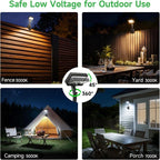 Solar Fence Lights Outdoor, 3CCT Motion Sensor Clip On Light - Image 7