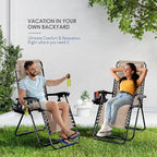 Nestl Zero Gravity Chairs Set of 4 - Beige