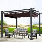 SCOCANOPY Replacement Cover Compatible with Home Depot Hampton Bay Pergola # GFM00467F,GFM00469A,(Brown)