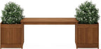 Furinno FG16011 Tioman Hardwood Flower Box, Brown