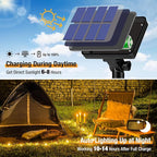 btfarm 2 Pack Solar String Lights Outdoor, 66FT 160LED Solar Fairy Lights Outside Waterproof 8 Modes, Copper Wire Solar Powered Twinkle Light for Garden Tree Christmas Wedding Party,Warm White