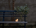 Artificial Olive Branches with 72 Warm White LED Fairy Lights, 24 Inch