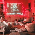 Red String Lights, 500 LEDs, 173 ft, Indoor Outdoor