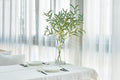 Artificial Olive Branches with 72 Warm White LED Fairy Lights, 24 Inch