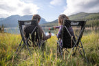 Coleman Comfortsmart Portable Suspension Chair, Ultra-Comfortable Outdoor Camping Chair with Drink Holder & Carry Bag, Supports up to 300lbs, Great for Camping, Tailgating, Firepits, Patio, & More