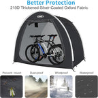 UNP Bike Storage Shed Tent, Portable Outdoor Bike Storage Tent - Image 5