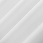 Sun Zero Marina Indoor/Outdoor UV Protectant Energy Efficient Grommet Curtain Panel, 54" x 84", White