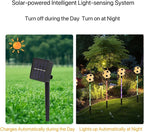 Solar Lights Outdoor, Soccer Theme LED Stake Light for Garden Yard Pathway Patio Walkway Landscape Decoration