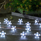 Indoor String Lights 33 ft White Cherry Blossom with 100 LEDs