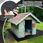 Haull Outdoor Storage Shed Floor Moat Waterproof Outdoor Carport Mat Thickened - Image 7