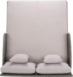 Safavieh PAT7500B Outdoor Collection Cadeo Grey Cushion Daybed