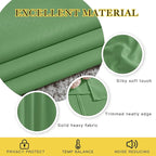 NICETOWN Sliding Door Window Treatment Blackout Patio Door Curtain Panels, Privacy Thermal Drapes for Bedroom Living Room Department with Grommet Top (Froest Green, W66 x L110)