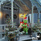 String Lights, 500 LEDs in Red and Green, 165 ft Waterproof Outdoor
