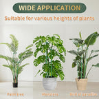 Telescoping Plant Stakes,7Pcs 14.3In to 25In Adjustable Monstera Plant Support Orchid Sticks with Clips, Plant Sticks Support Tall for Monstera,Orchids,Tomatoes,Vines & Indoor Outdoor Plants