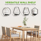 Wall Planters for Indoor Plants, Plant Frames Wall Decor Living Room Plant Stand Hanging Wall Plants Holder to Hold Large Pots Wall Plant Hanger Window Plant Shelves for Outdoor Entryway