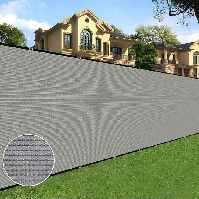 Sunnyglade 6 feet x 150 feet Privacy Screen Fence Heavy Duty Fencing Mesh Shade by Sunnyglade