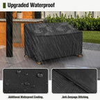 MR.COVER 2-Seater Patio Loveseat Cover, Patio Furniture Covers Waterproof - Image 4