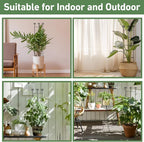 32in Large Indoor Plant Trellis for Climbing Plants, Expandable Metal Garden Trellis for potted plants, Tall Plant Supports for Ivy Pothos Hoya Monstera, 2p