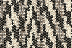 Signature Design by Ashley Beachcroft Outdoor Left & Right Arm Facing Wicker Patio Loveseats, Nuvella Weather Resistant Fabric, Brown & Beige
