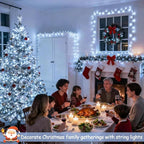String Lights 168 FT 600 Cool White LED with Remote