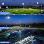 300W LED Flood Light Outdoor with Plug, 36000LM Ultra Brighter Security Light, IP66 Waterproof Exterior Plug in Floodlight, 5000K Daylight White for Lawn Yard Garden Stadium(2 Pack)