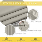 NICETOWN Bedroom Curtain Room Darkening Drapery 102 inches Length - Home Fashion Thermal Insulated Grommet Room Darkening Curtain for Living Room (Natural, 1 Panel, 52 x 102 inches)