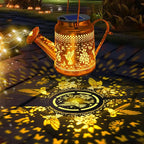 Solar Lanterns Outdoor Waterproof, Hummingbird Watering Can Garden Decor, Hanging Solar Path Lights Yard Art, Outside Patio Decoration Gardening Christmas Gift for Mom Grandma Women with Shepherd Hook