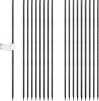 Rebar Stakes 36 inches 16-Pack Concrete Form Stakes Straight 3/8" Diameter by Besitu