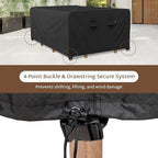 iBirdie Outdoor Patio Furniture Set Covers 74 x 47 inch Waterproof Weatherproof - Image 5