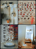 String Lights 33 Ft 100 LED Pure White Battery Powered Fairy Lights