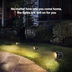LemonBest Landscape Lights - 5W 110V Outdoor Spotlight - Waterproof IP65-3000K Warm White LED Landscape Lights - 5ft Cable for Yard Garden Patio Driveway House (Include Spike) (6 Pack)