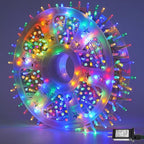 String Lights 500 LED 165 ft Multicolor, 8 Lighting Modes