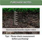 Joyhalo 12 Pack Plant Support Stakes, 16 Inch Plant Stakes for Outdoor Plants, Peony Cages and Supports, Peony Cage with 15 Pcs Twist Ties, Flower Stakes Peonies Support Cages for Plants