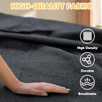 ANYOO Cotton Hammock Portable Camping Hammocks for Hanging Sturdy Garden Comfortable Fabric Hammock with Tree Straps Up to 660lbs with Travel Bag for Camping Outdoor/Indoor Patio Backyard