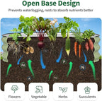 Kesfitt Raised Garden Bed, 4x2x1 FT Galvanized Steel Metal Raised Garden Bed, Oval Open-Bottom Design, 12-Inch Deep for Outdoor Vegetable & Herb Gardening, Fruit Green