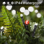 String Lights, 66ft 200 LED Outdoor Waterproof with Timer