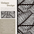 Decorative Fences 3-Panel Metal Privacy Screen, Black Palm Leaf, 74 in H
