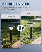 DEWENWILS 60W Low Voltage Landscape Transformer, 120V AC to 12V AC Outdoor Landscape Lighting, Dusk to Dawn Sensor & Timer, Weatherproof Low Voltage Transformer for Spotlights, Garden, Pathway