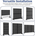 Outdoor Privacy Screen, Freestanding Privacy Fence Panels - Image 5