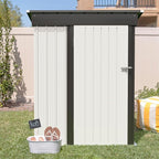 JUMMICO Metal Outdoor Storage Shed 5 x 3 FT Metal Shed - Image 6