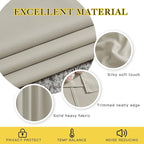 Short Cafe Curtain 54 inch Length – Natural, 1 Panel, W66 x L54