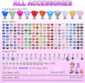 Decorative Garden Stakes Kit, 238 Pcs Fairy Wand DIY Set, Rose Flower