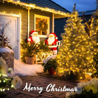String Lights, 163 ft 500 LED Warm White with Reel and Remote