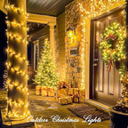 String Lights 272 Ft 1000 Warm White LEDs with Remote and 8 Modes