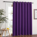 Insulated Sliding Door Curtain – Royal Purple, W100 x L84